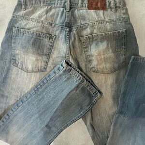 Evolution Artisan Denim 36 X 32 Light Blue Jeans Cotton